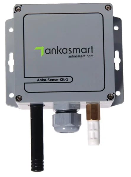 Anka Sense Kit-1 Anka Sense Kit-1 nem korumalı CO₂, sıcaklık ve nem sensör kiti, kablo rakorlu gövde